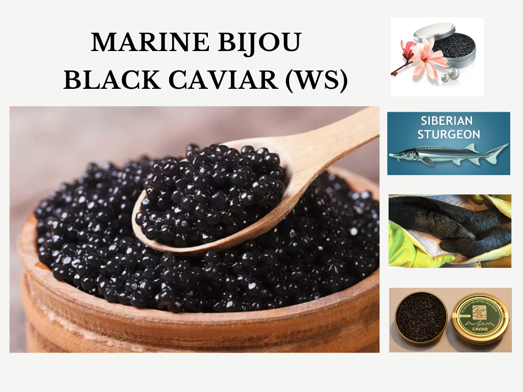 Marine Bijou Black Caviar (WS) สารสกัด Black Caviar ช่วยผิวหน้ากระจ่างใส และต่อต้านการเกิดริ้วรอย